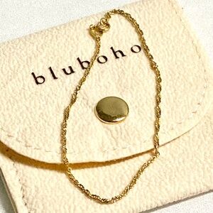 Bluboho Lightning Strikes 10K yellow gold Bracelet